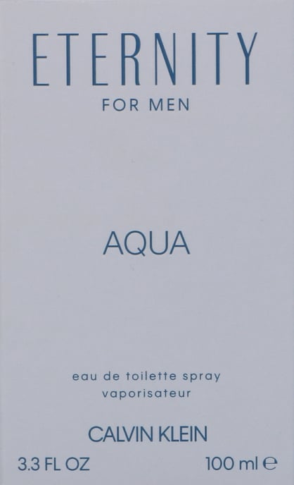 Calvin Klein Eternity For Men Aqua Eau de Toilette 100ml Spray - Image 2