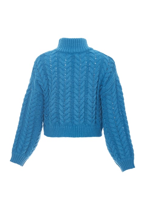 Mymo Pullover women turquoise - Image 2