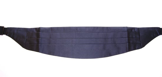 Cinturón de fajín azul de smoking de Dolce & Gabbana - Image 1