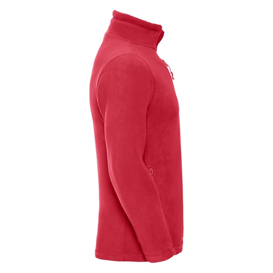 Russell Mens Full Zip Outdoor Fleece Jacket (Classic Red) - Image 3