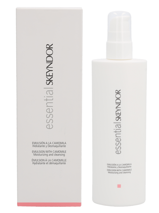Skeyndor Essential Cleansing Emulsion With Camomile 250ml - Image 3