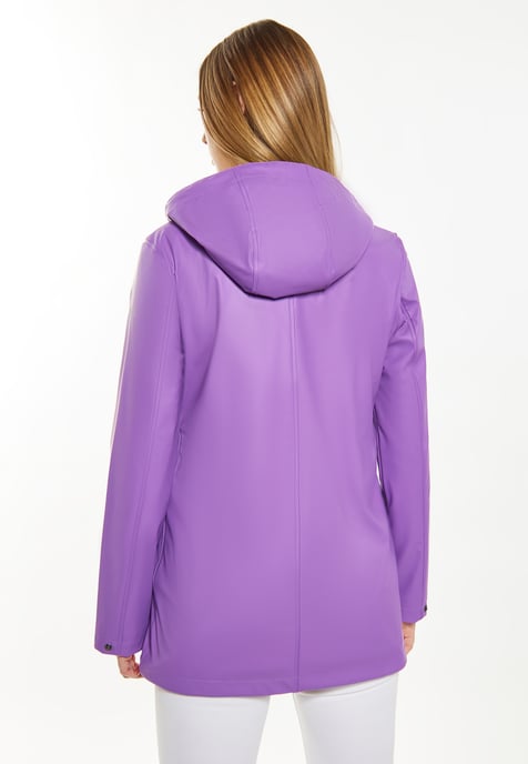 Schmuddelwedda rain jacket women purple - Image 4