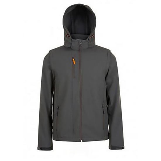 SOLS Mens Transformer Pro Softshell Jacket (Charcoal) - Image 1