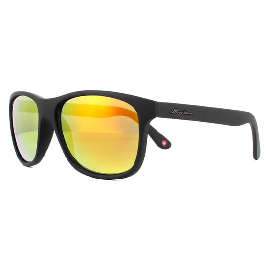 Gafas de sol Montana Rectangulares Unisex Negros Revo Rojas - Image 2