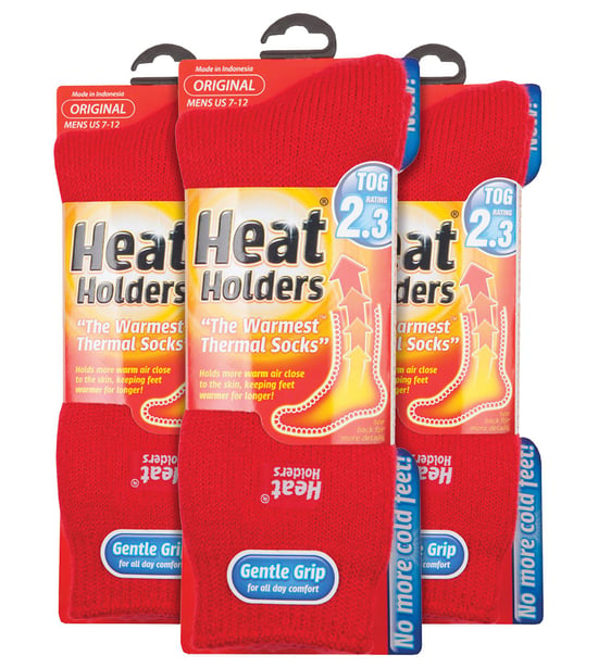 HEAT HOLDERS - 3 Pack Multipack Mens Insulated Thermal Socks for Winter - Image 2