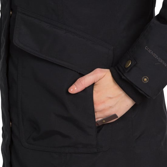 Womens/ladies Bettany Dlx Down Jacket (Black) - Image 5