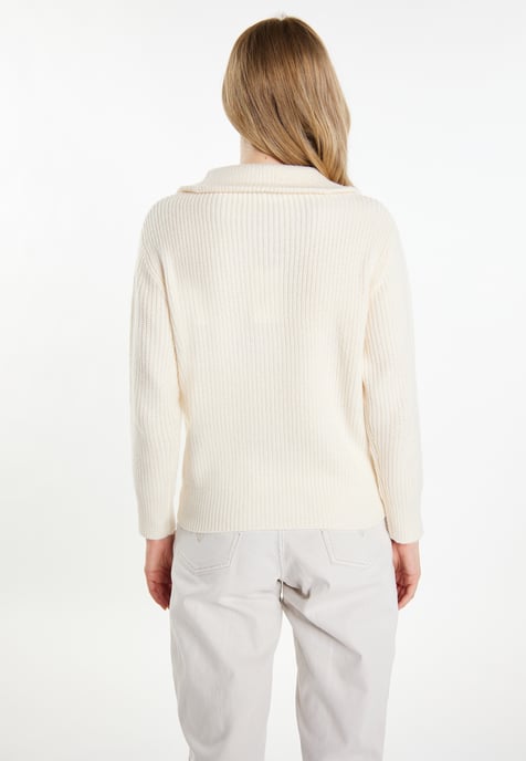 Dreimaster Cardigan women off-white - Image 4