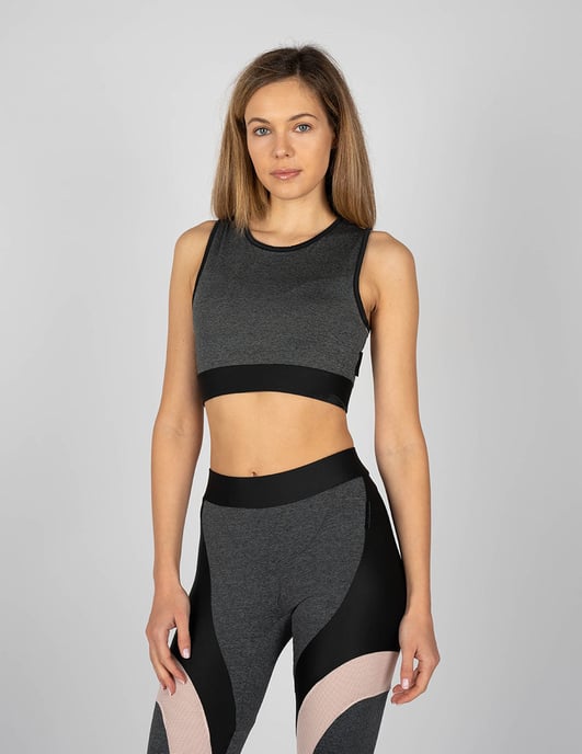 Trussardi Sport Top Woman's Gray