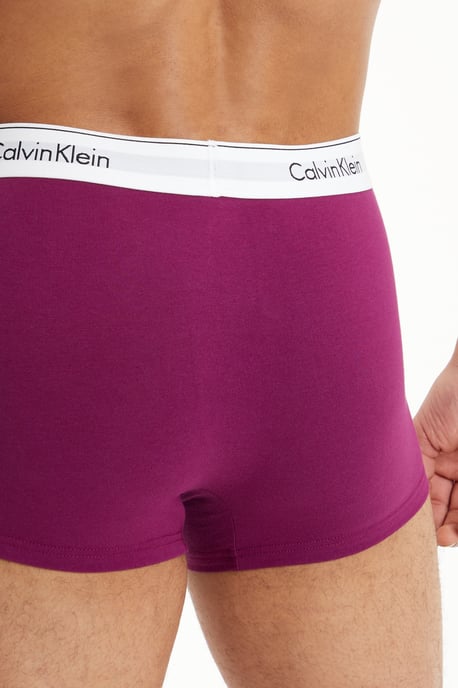 Calvin Klein Paquete de 3 Trunks Modernos de Algodón Elástico para Hombre - Image 3