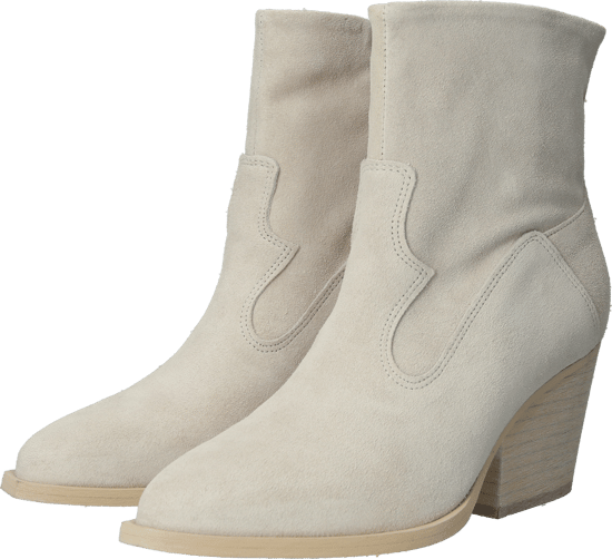 CASSIDY - ZL91 OFF WHITE - ZIPPER BOOT