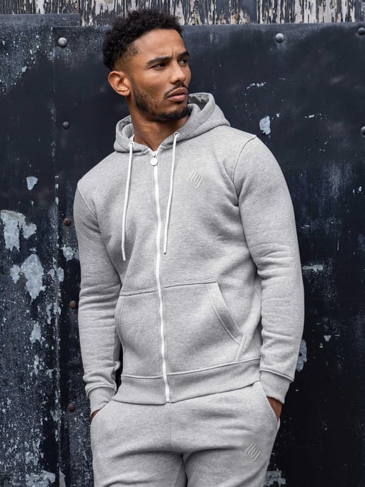 Sudadera con cremallera para hombre | Enzo Designer Menswear - Image 1