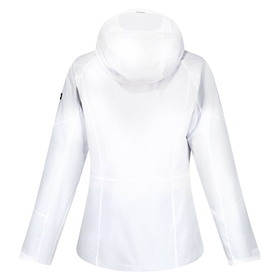 Regatta Womens/Ladies Raddick II Waterproof Jacket (White/Lilac Frost) - Image 2