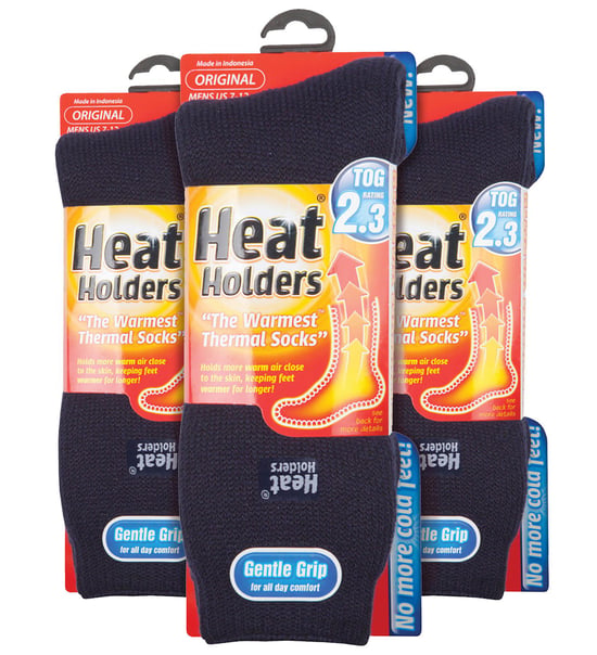 HEAT HOLDERS - 3 Pack Multipack Mens Insulated Thermal Socks for Winter - Image 2