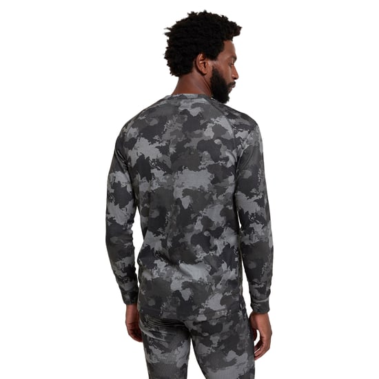 Mountain Warehouse Mens Talus Camouflage Thermal Top (Green) - Image 2