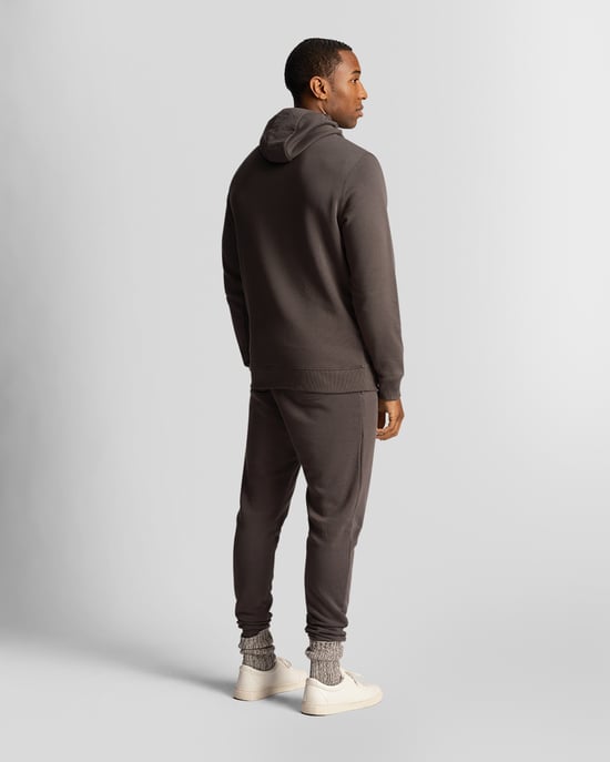 Pantalones de chándal ajustados Lyle & Scott en gris oscuro - Image 3