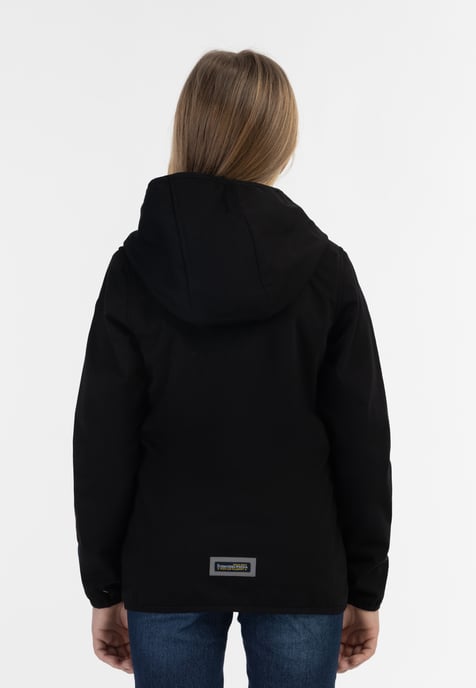 Schmuddelwedda functional jacket Girls black - Image 4