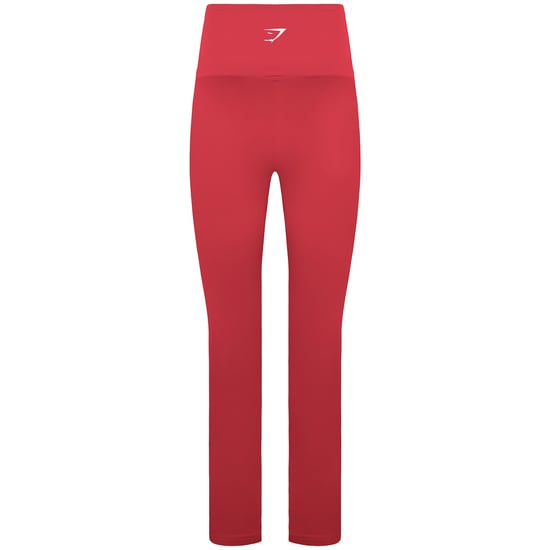 Gymshark Training Womens Burgundy Leggings - Image 2