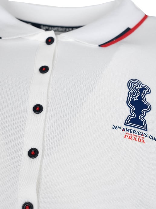 North Sails x Prada Polo Shirt Auroa Woman's White