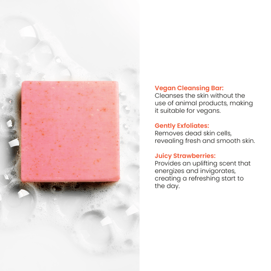 skinChemists No.80 Barra Limpiadora Facial de Rosas 100g - Image 4
