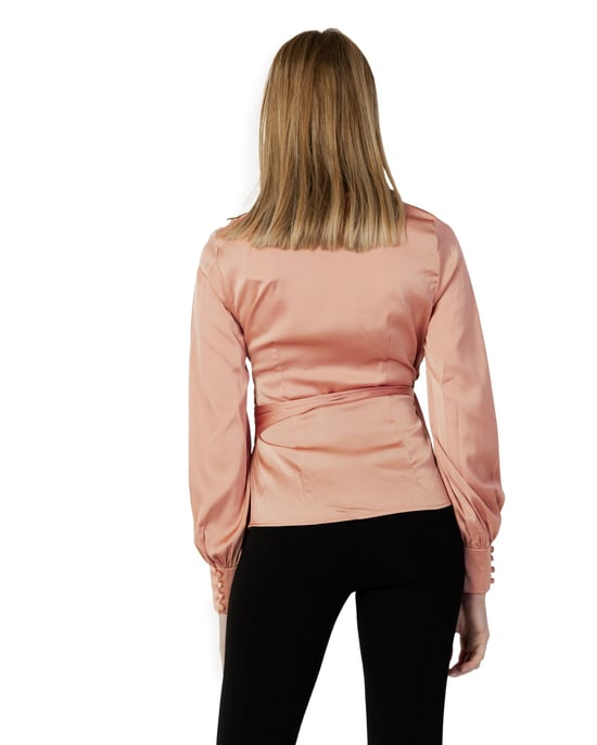 Guess Blusa de Manga Larga Lovisa Wrap para Mujeres - Image 2