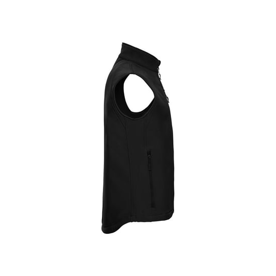 Russell Mens Softshell Gilet (Black) - Image 3
