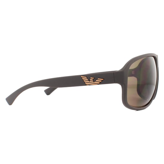 Emporio Armani Sunglasses EA4130 575573 Matte Brown Brown
