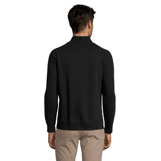 SOLS Mens Sundae Zipped Jacket (Black) - Image 2