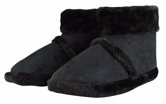 Slipper Snob - Mens Hard Wearing Soft Cushioned Sole Slipper Booties - Image 1
