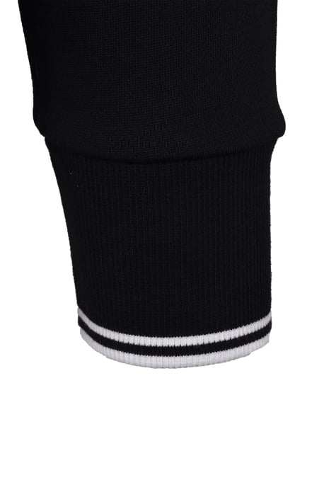 Sudadera negra de cuello redondo para hombre de Fred Perry - Image 4