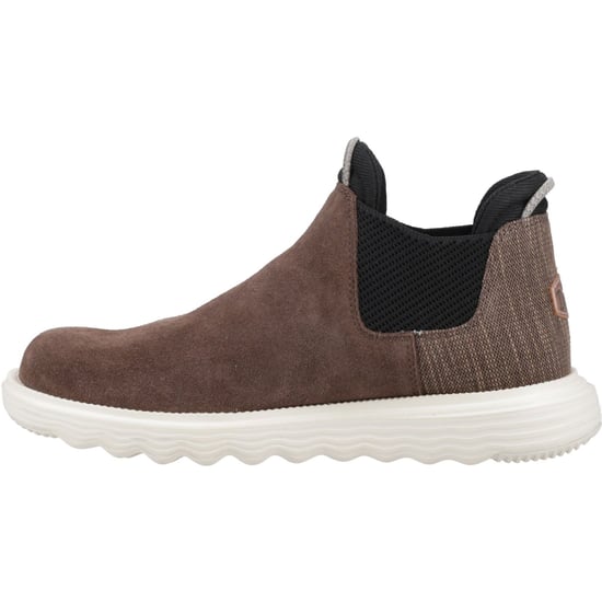 HEYDUDE Branson Leather Women's Coffee Boots - Image 4