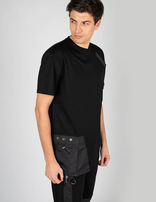 Les Hommes T-shirt Oversize Men's Black
