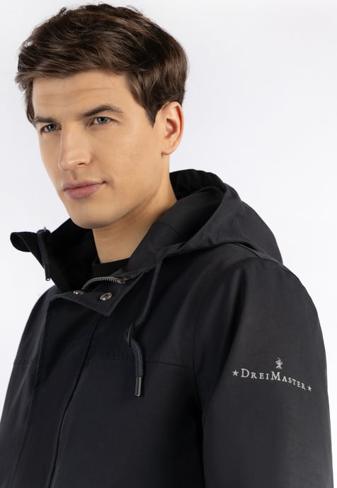 Dreimaster rain jacket Men black - Image 4