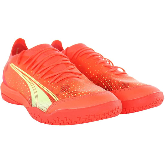 Botas De Futbol Puma Ultra Ultimate Court Hombre Naranjas - Image 2