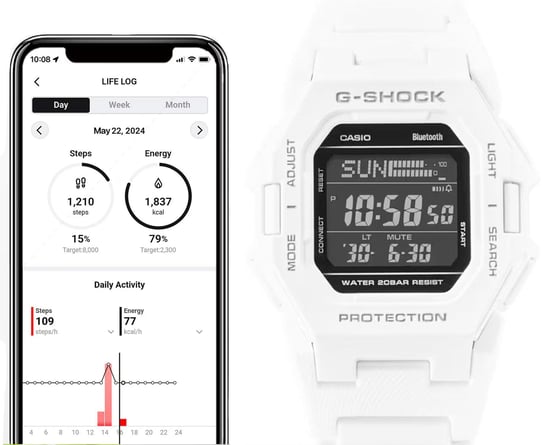 Casio G-shock Men's White Watch GD-B500-7ER - Image 3