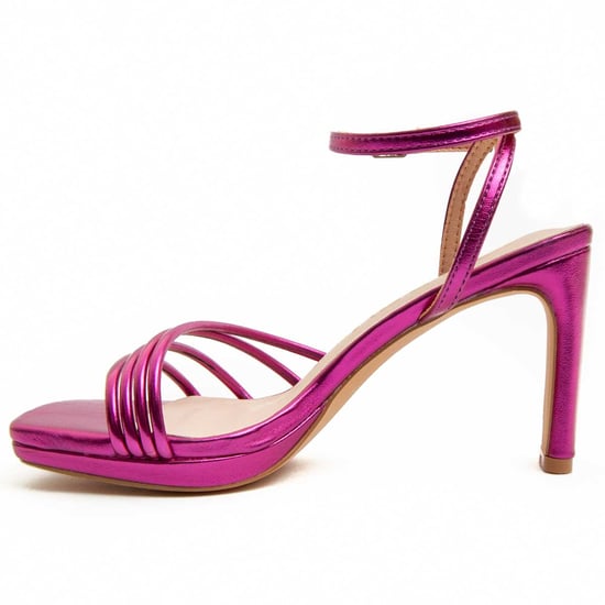 Sandalia de Tacón Montevita Sandale4 en Fucsia - Image 5