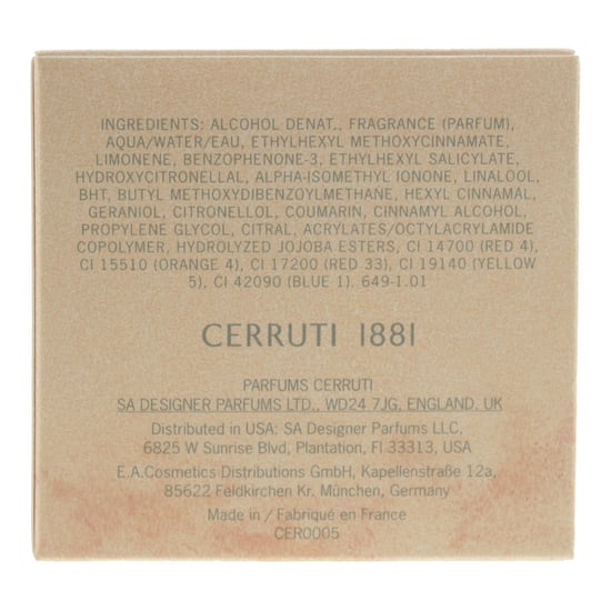 1881 Pour Femme Eau De Toilette Vaporizador 30 ml - Image 4