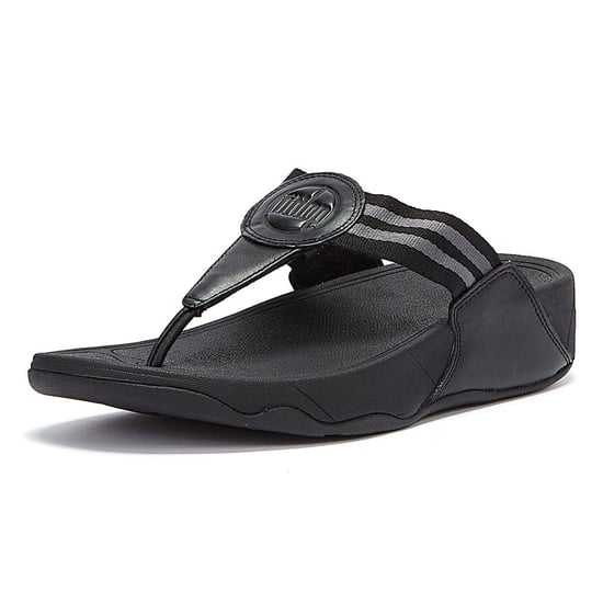 Fitflop Walkstar Webbing Chanclas para Mujer - (Negro) - Image 2