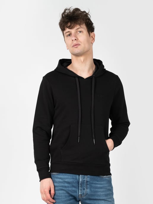 Iceberg Sudadera Hoodie del hombre negro - Image 3