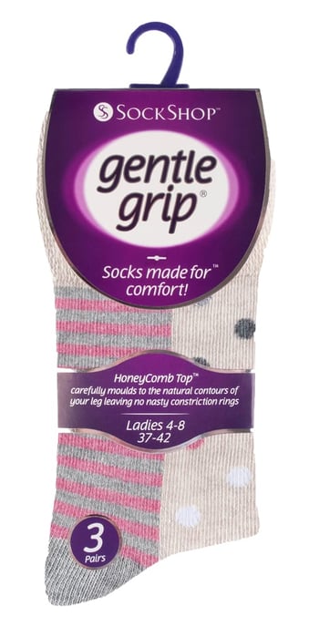 Gentle Grip - 6 Pares Calcetines No Elásticos Gentle Grip - GG92 - Image 2