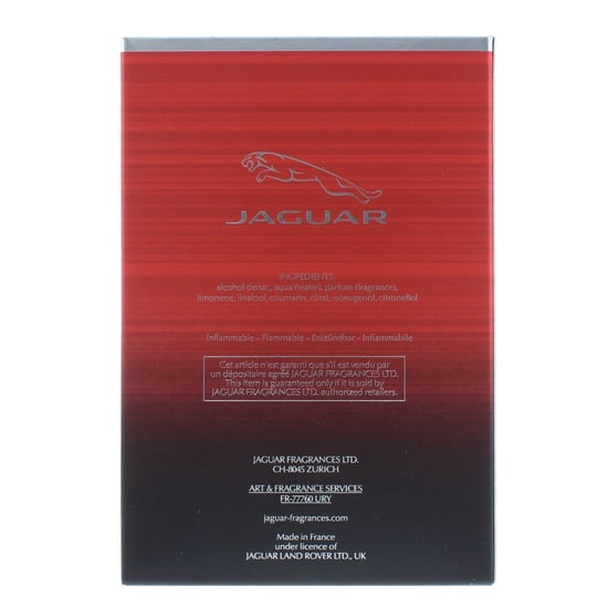 Jaguar Classic Red Eau De Toilette Vaporizador 100 ml - Image 2