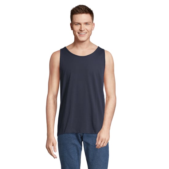 SOLS Unisex Adult Crusader Organic Cotton Tank Top (French Navy) - Image 1