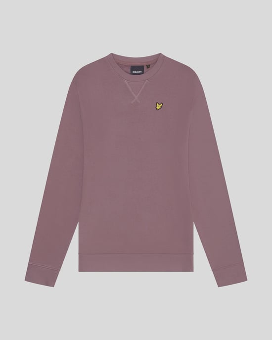 Sudadera tipo jersey violeta malva Highland con marca Lyle & Scott - Image 5