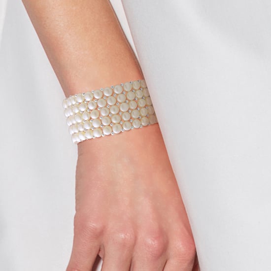 DIADEMA - Bracelet - Real Freshwater Pearls - White