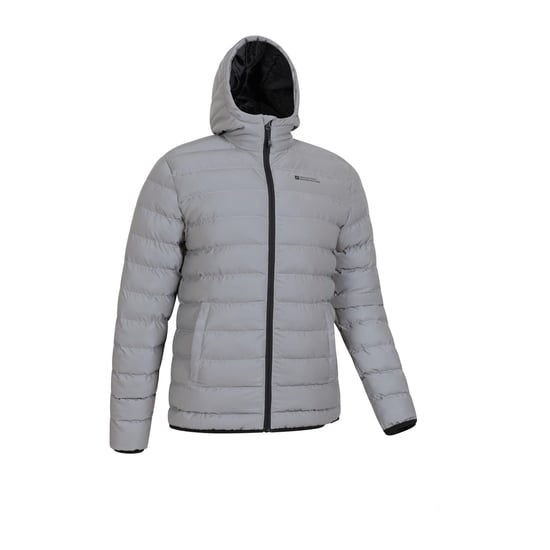 Mountain Warehouse Mens Reflective Padded Jacket (Silver) - Image 3