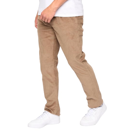 Crosshatch Mens Cordout Loose Trousers (Biscuit) - Image 3