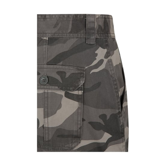Mountain Warehouse Mens Camo Cargo Shorts (Black) - Image 4