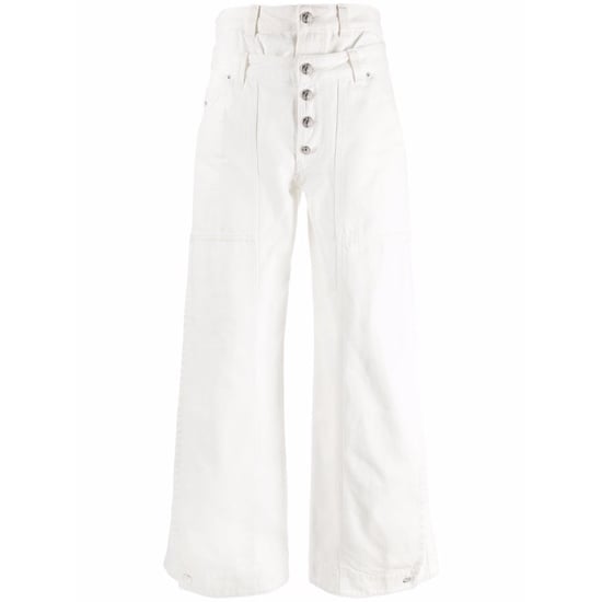 Diesel D-Laly-SP Flare Fit White Jeans 