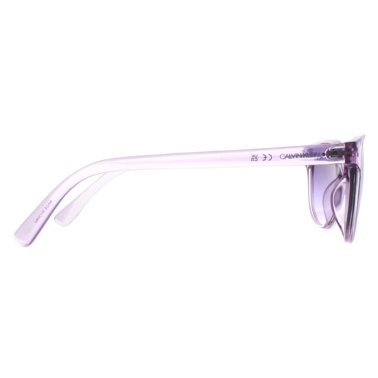 Calvin Klein Cat Eye Womens Crystal Lilac Purple Gradient CK20517S