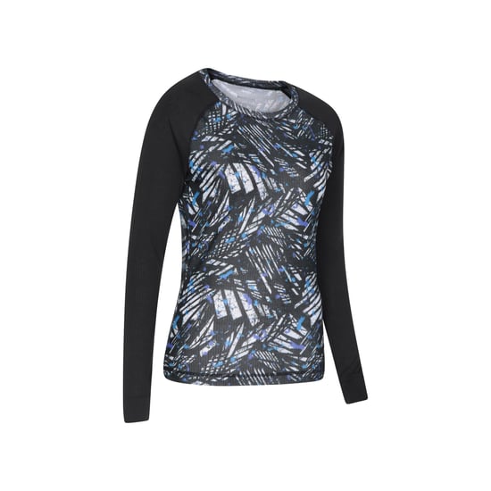 Mountain Warehouse Womens/Ladies Talus Printed Thermal Top (Grey) - Image 3
