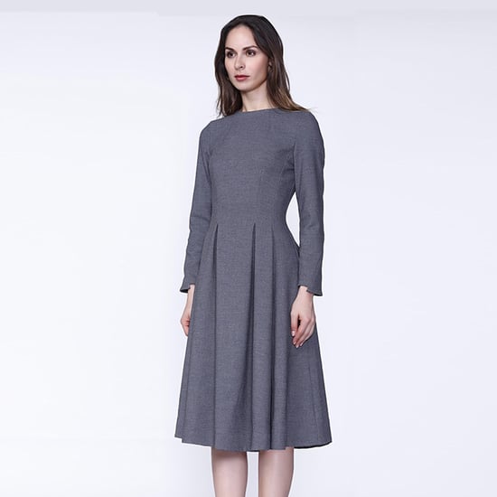 Retro fit-and-flare dress - Image 1